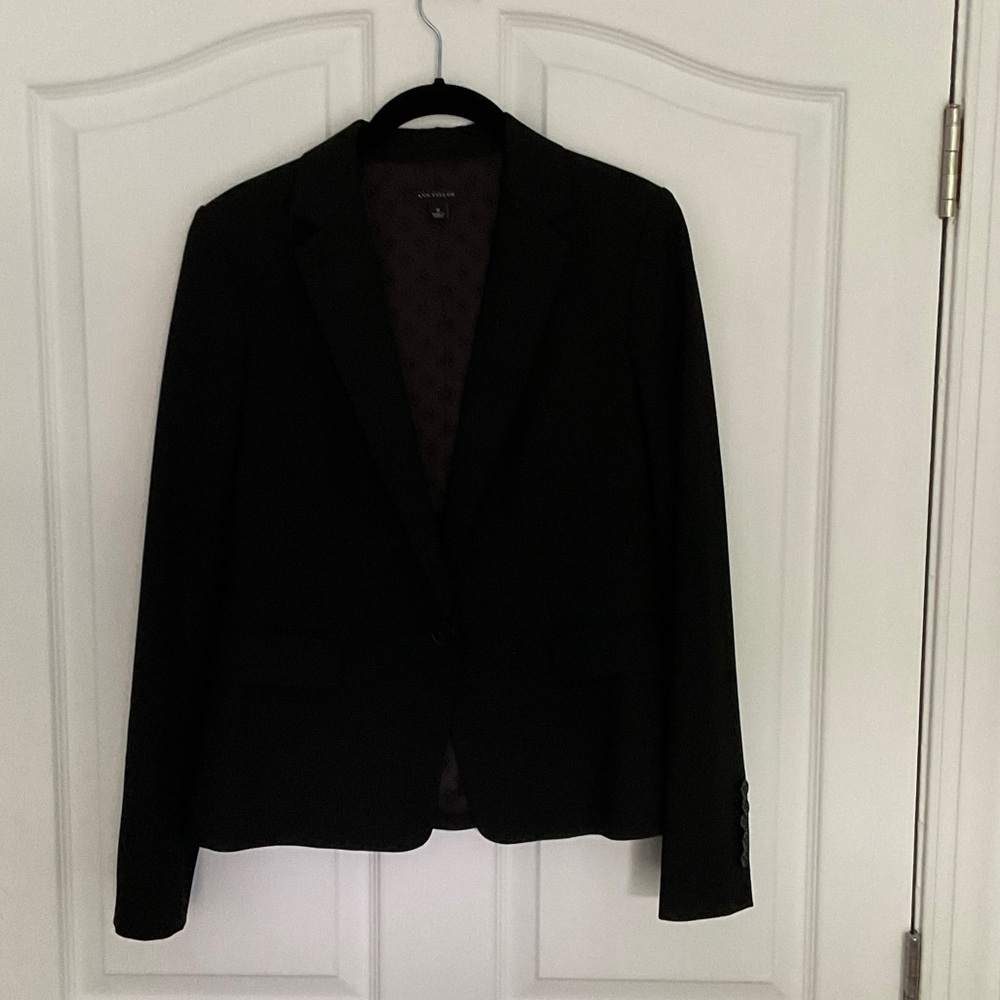 Ann Taylor Black Women's Tailored Blazer